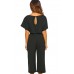 BLACK CULOTTE JUMPSUIT